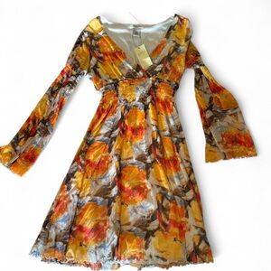 Vertigo Paris Sunset Floral Dress